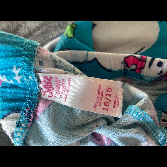 Blue Snowman PJ Pants - Picture 4 of 4